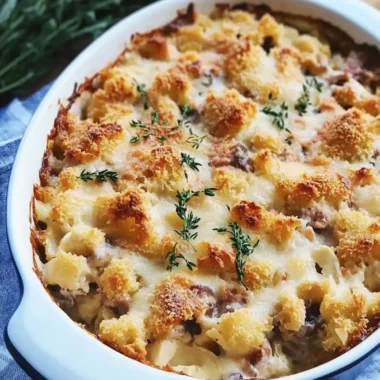 Chicken Cordon Bleu Casserole