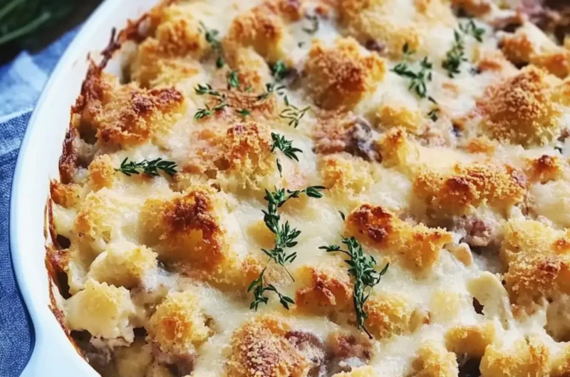 Chicken Cordon Bleu Casserole