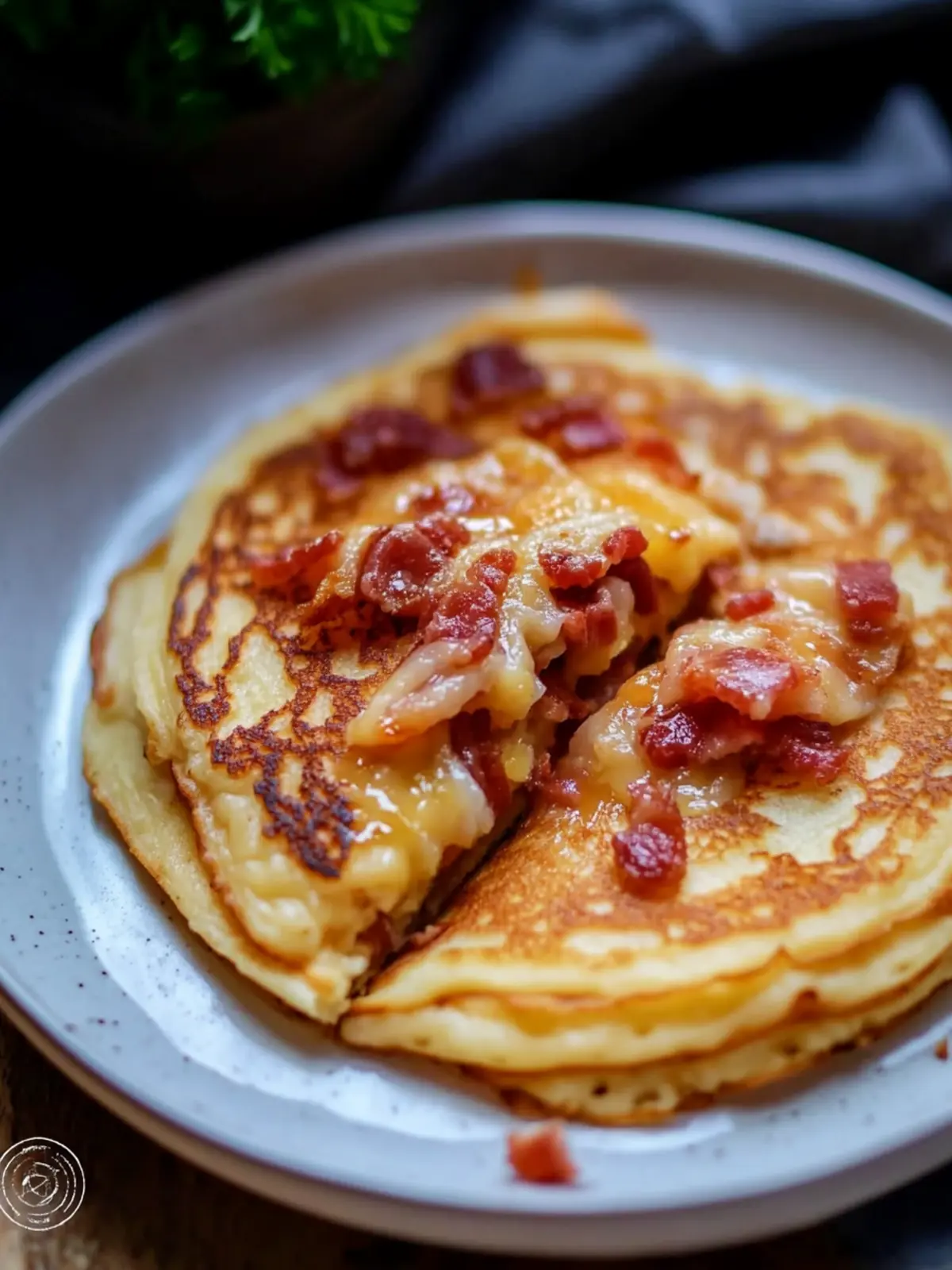 Bacon Stuffed Pancakes: Your New Favorite Breakfast Indulgence 2 Bacon Stuffed Pancake