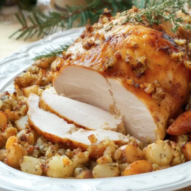 Turkey and Dressing (Roast Turkey with Stuffing)
