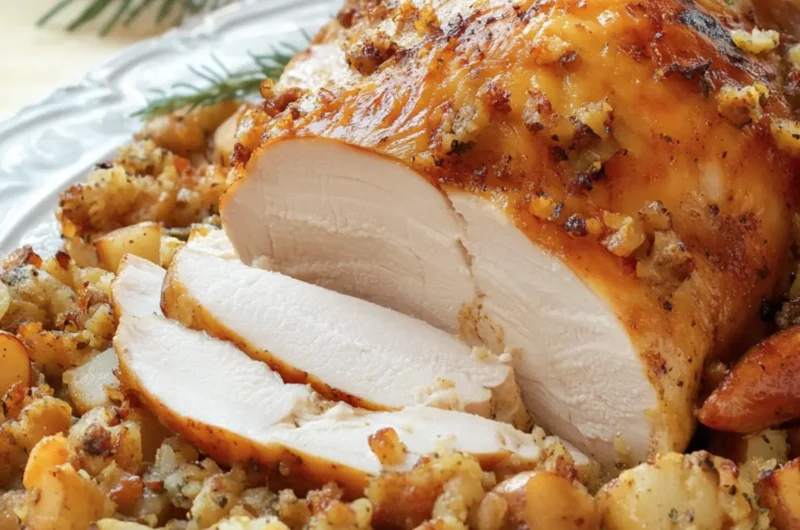 Turkey and Dressing (Roast Turkey with Stuffing)