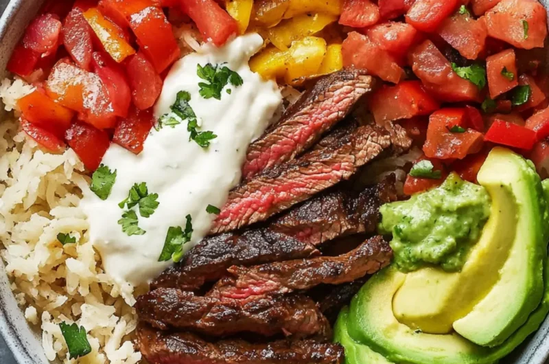 Steak Fajita Power Bowls