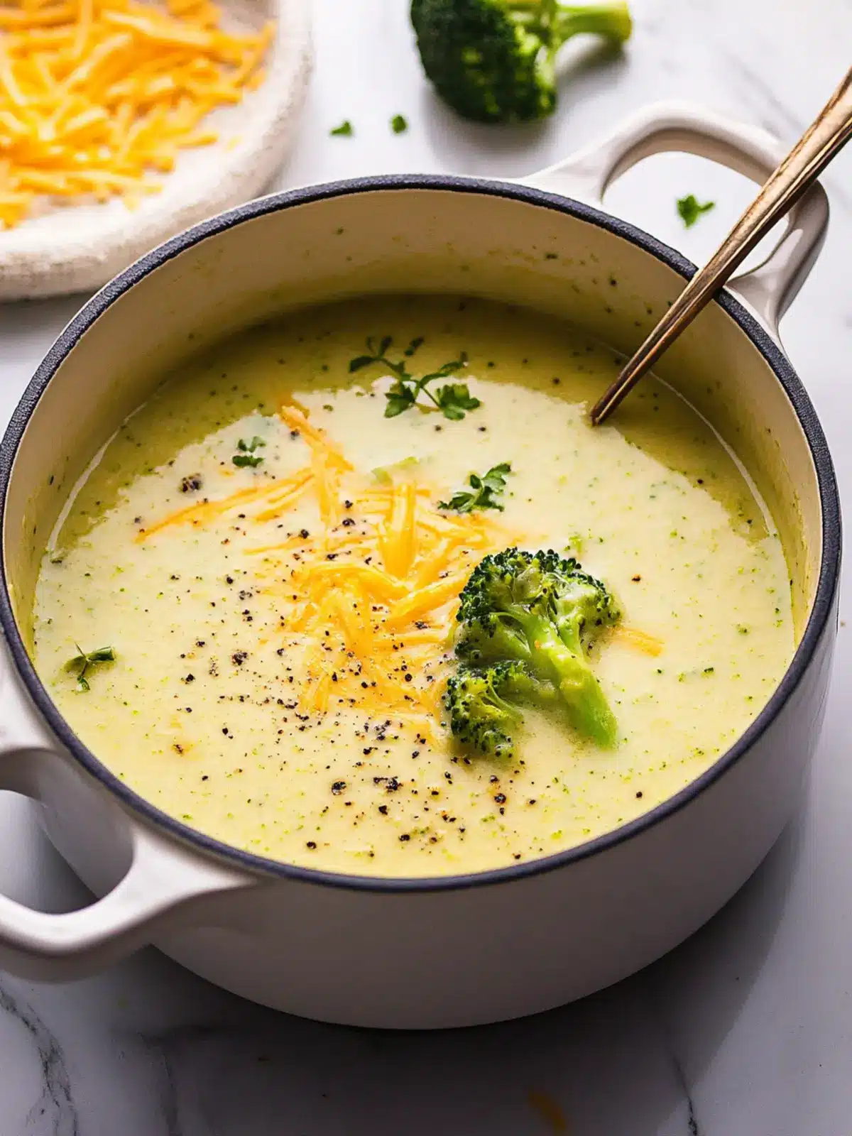 Creamy Broccoli Cheddar Soup: A Cozy 30-Minute Miracle 4 Broccoli Cheddar Soup