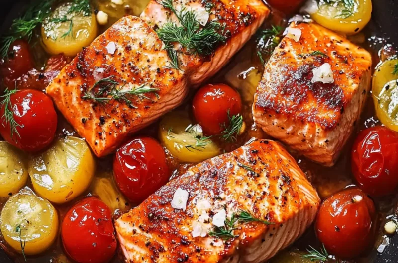 Summer Salmon Skillet