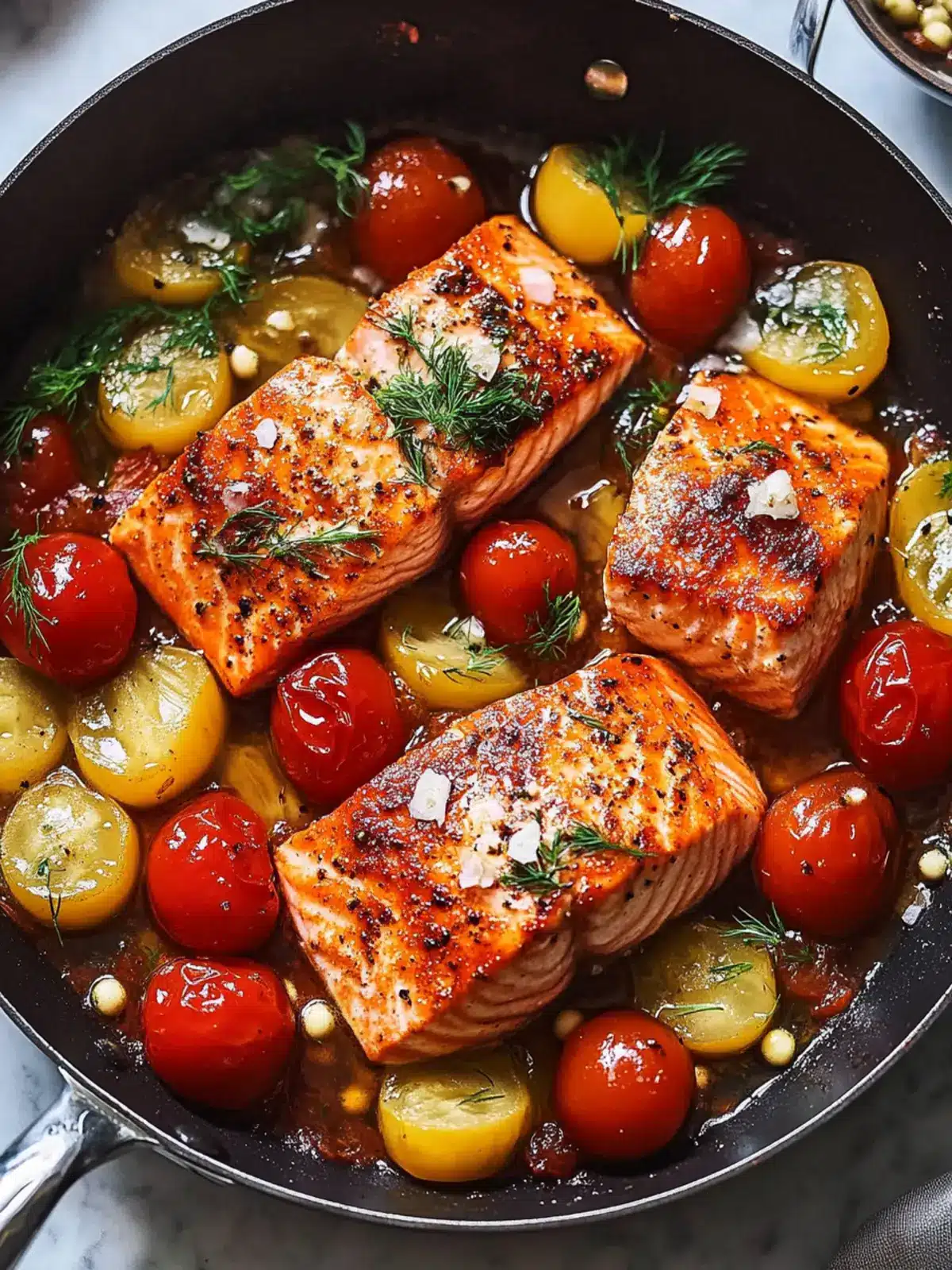 Summer Salmon Skillet