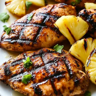 Grilled Pineapple Chicken