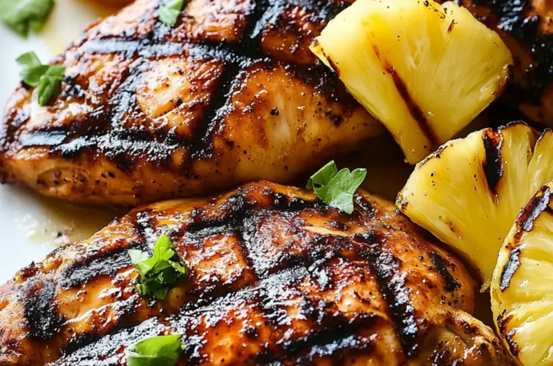 Grilled Pineapple Chicken