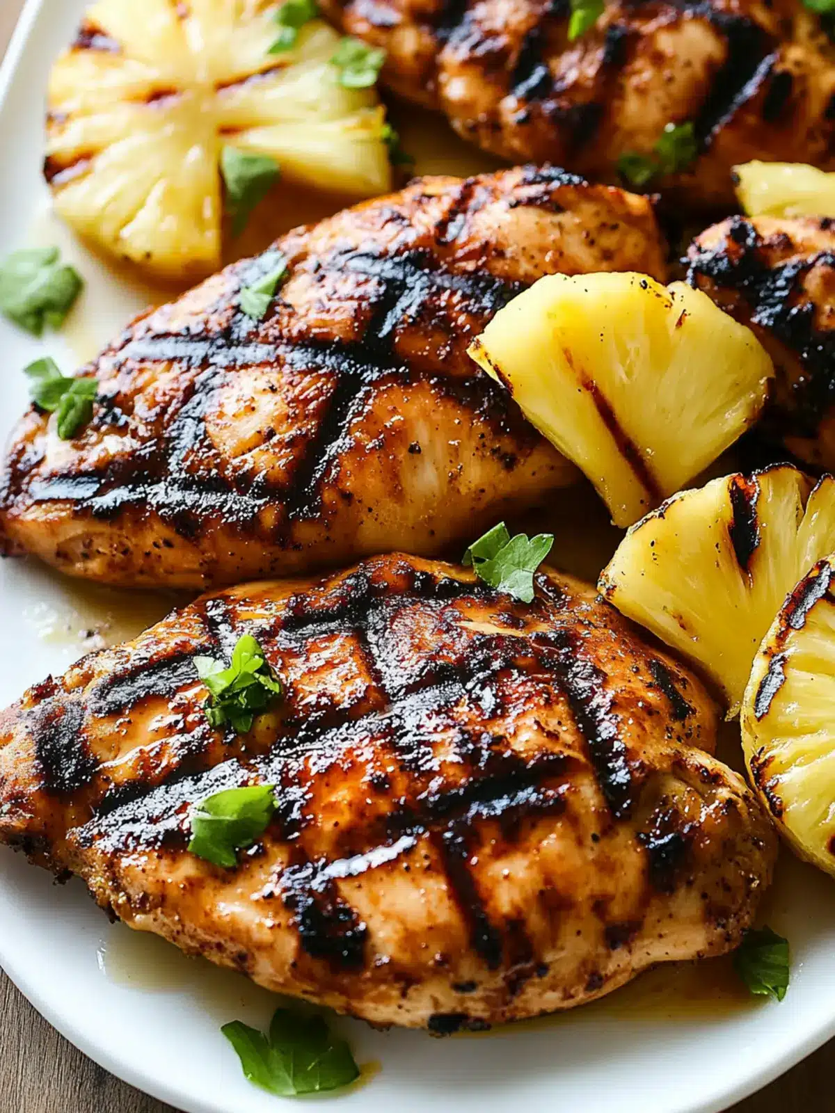 Grilled Pineapple Chicken