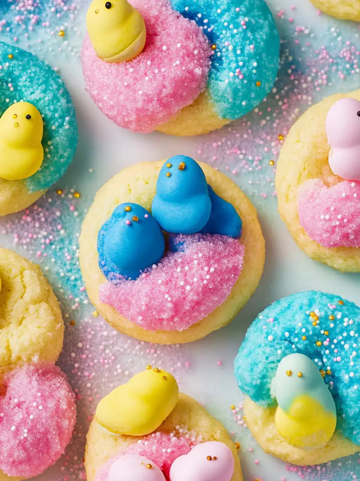 Peeps Kiss Cookies
