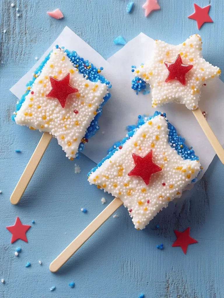 Crispy Star Pops: A Fun, Easy Treat for Celebrations 3 Crispy Star Pops