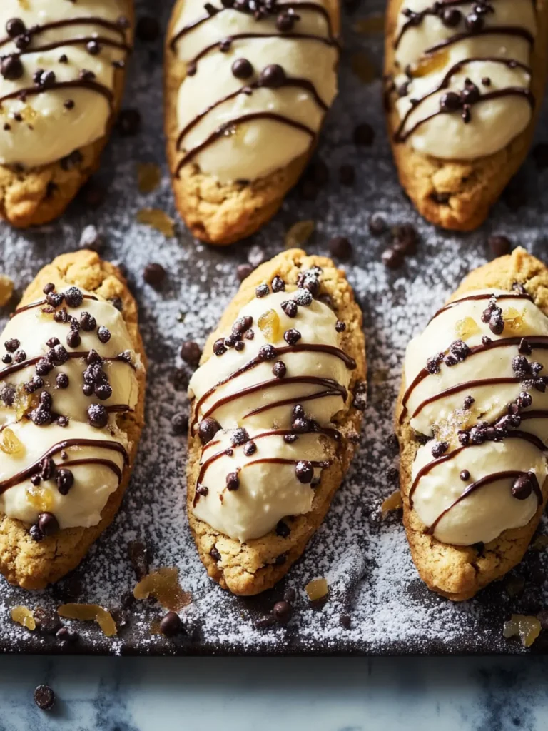 Soft Cannoli Cookies with Chocolate Drizzle That Steal the Show 3 Cannoli Cookies
