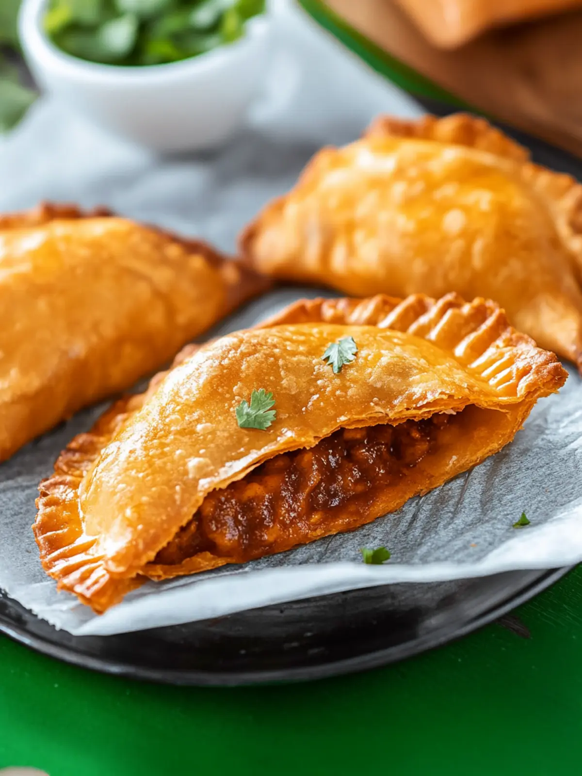 Filipino Empanada (Stuffed Pastry)