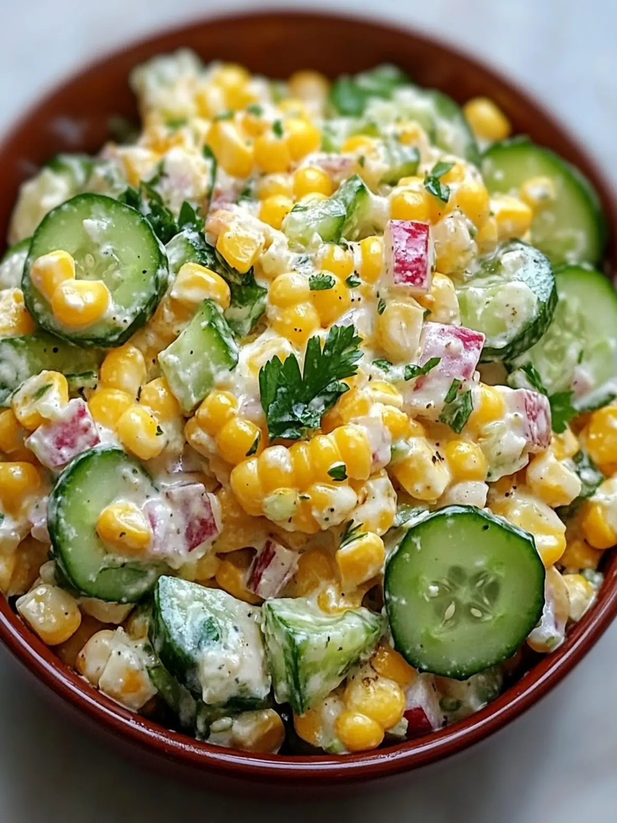 Street Corn Creamy Cucumber Salad for Fresh Summer Vibes 4 Street Corn Creamy Cucumber Salad