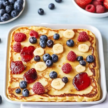 Sheet Pan Pancakes
