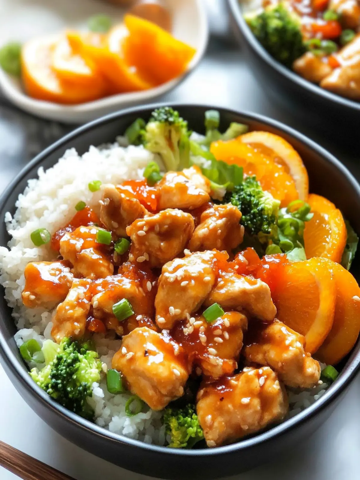 Orange Chicken Meal Prep Bowls