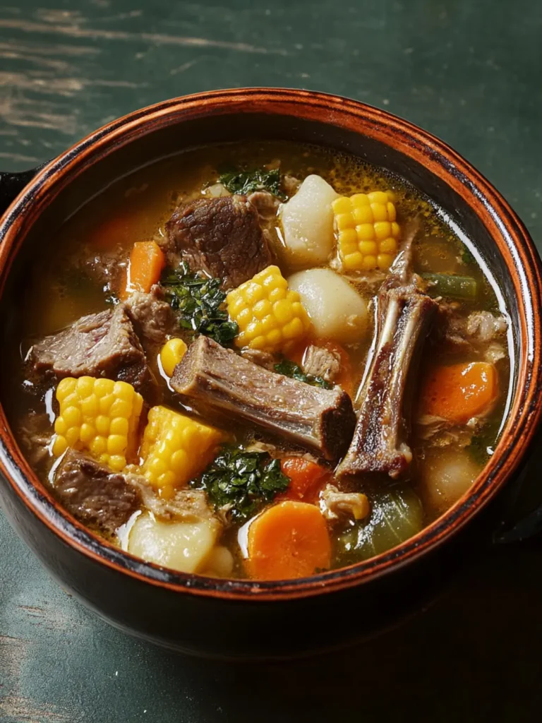 Heavenly Colombian Caldo de Costilla: Cozy Beef Rib Soup 3 Colombian Caldo de Costilla (Beef Rib Soup)