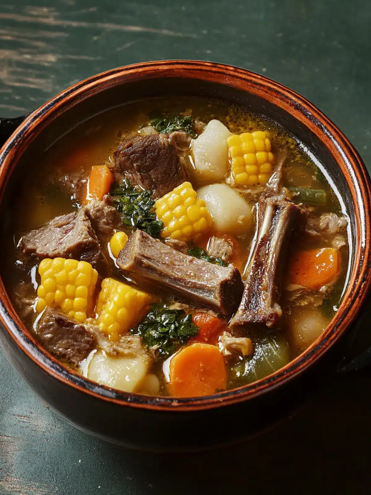 Colombian Caldo de Costilla (Beef Rib Soup)
