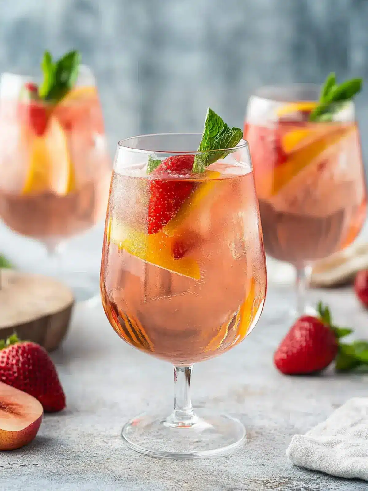 Refresh with Irresistible Rosé Sangria Wine Cocktail Magic 5 Rosé Sangria (wine cocktail)