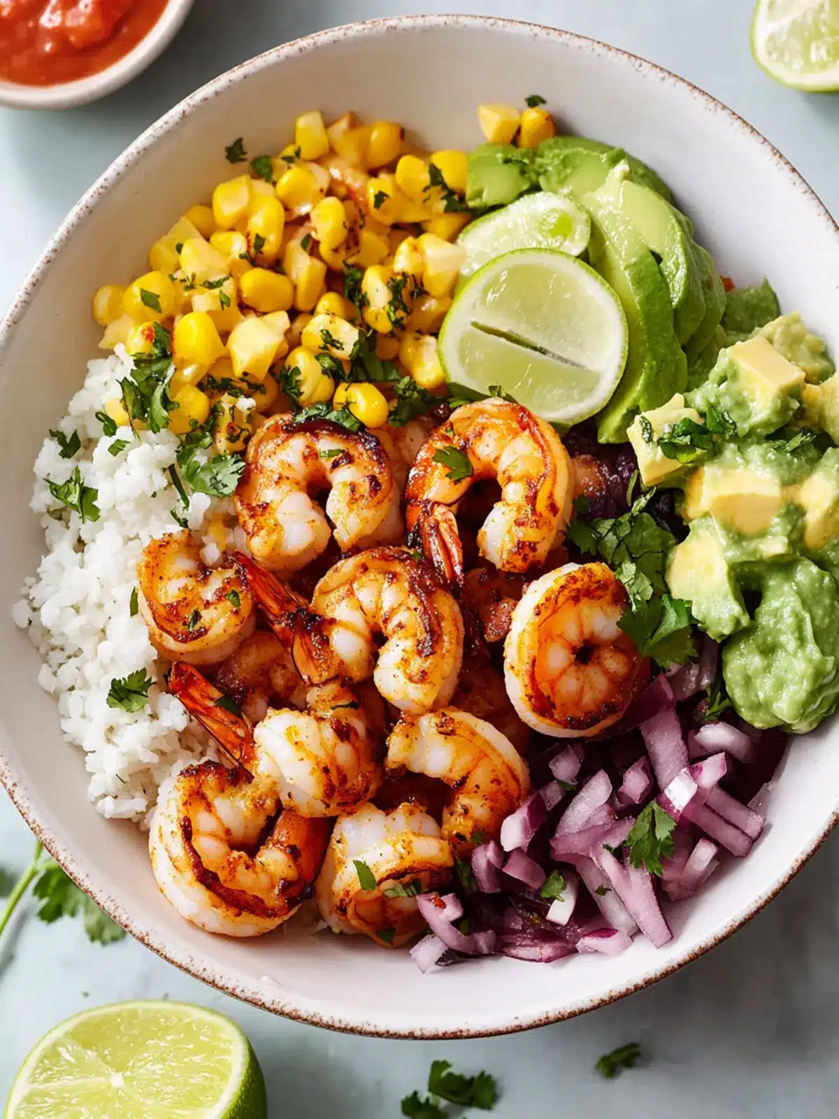 Chipotle Shrimp Taco Bowls