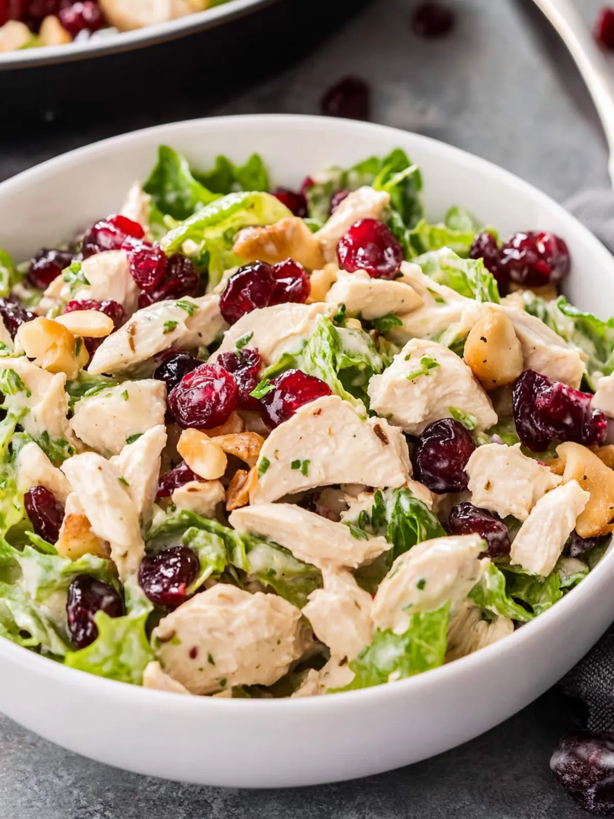 Chicken Salad with Cranberries