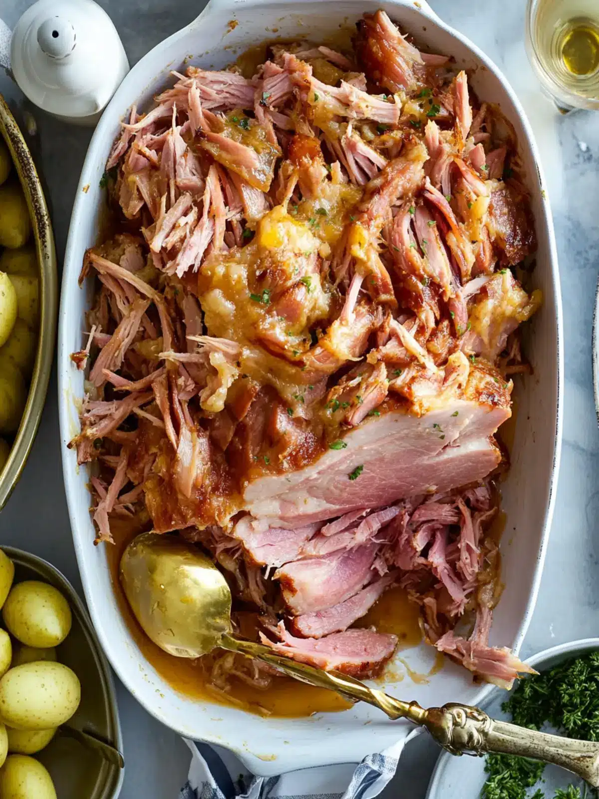 Honey Baked Pulled Ham