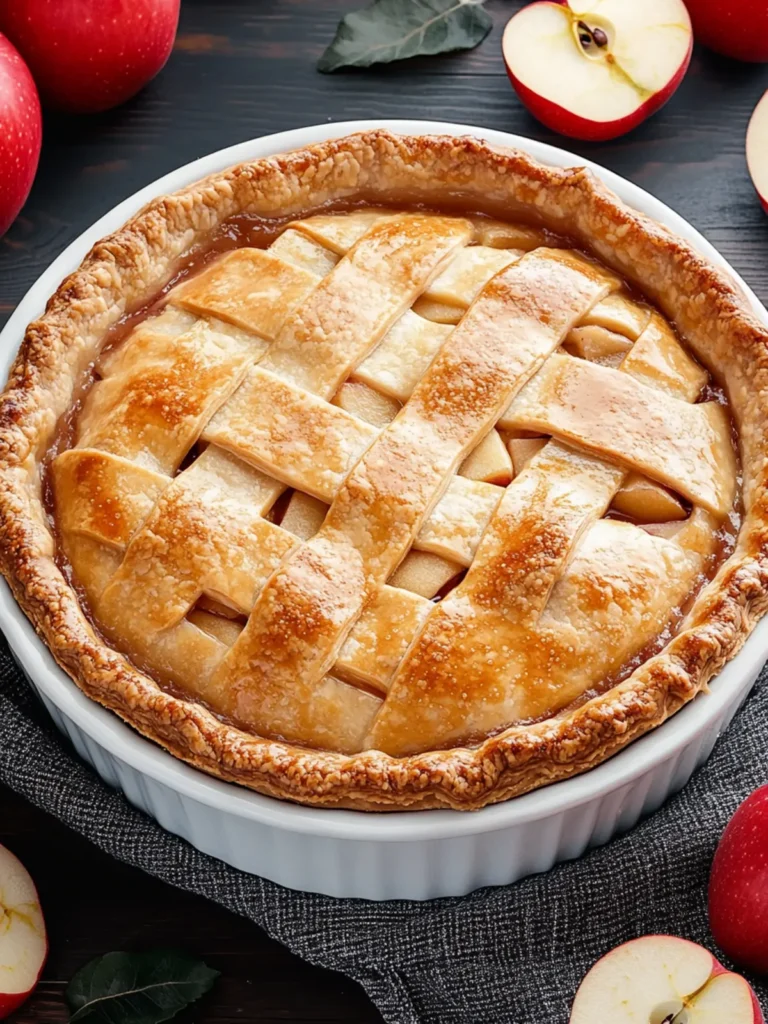 Delicious Apple Pie Recipe with a Twist: Your New Classic 2 Apple Pie (Traditional Fruit Pie)
