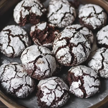 Melt-in-Your-Mouth Chocolate Crinkle Cookies for the Holidays 10 Chocolate Crinkle Cookies