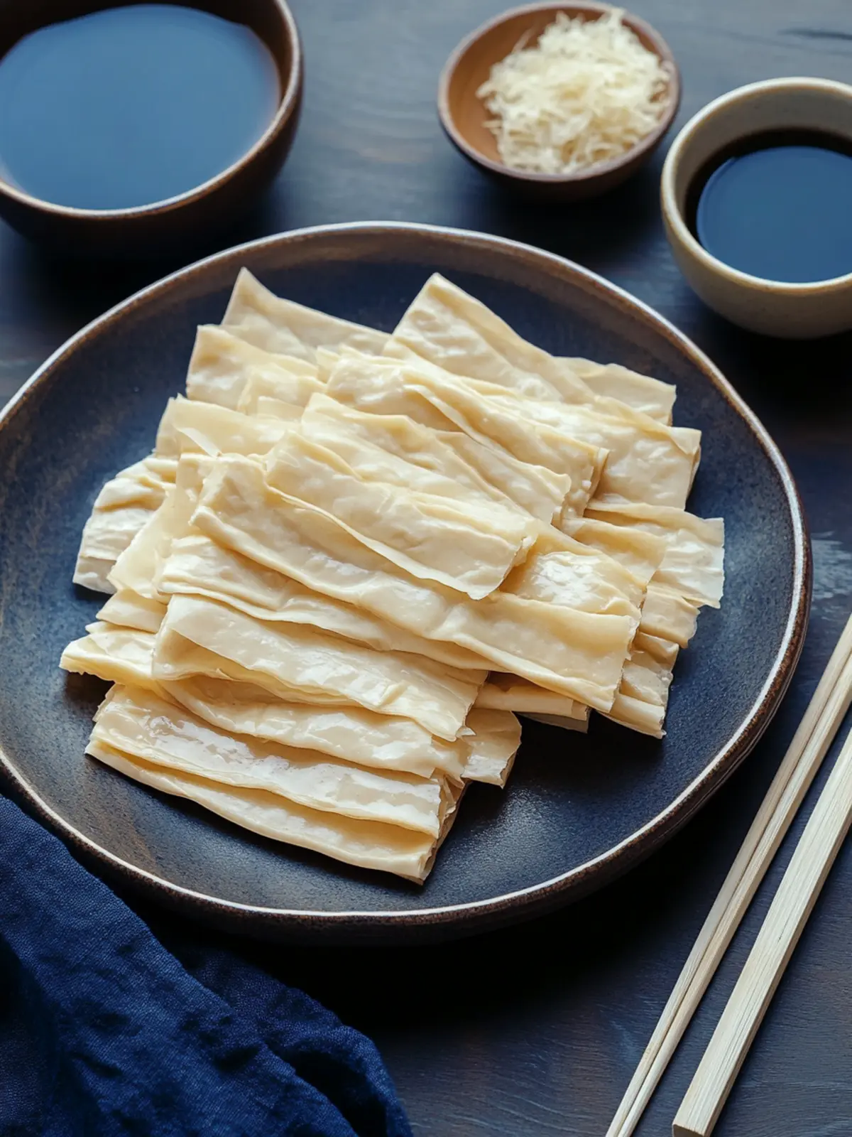 Master Japanese Yuba (Tofu Skin) for Delightful Dishes 3 Japanese Yuba (Tofu Skin)