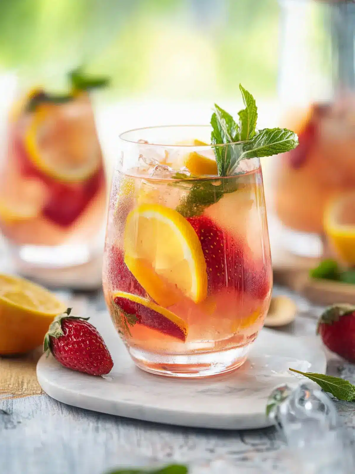 Refresh with Irresistible Rosé Sangria Wine Cocktail Magic 3 Rosé Sangria (wine cocktail)