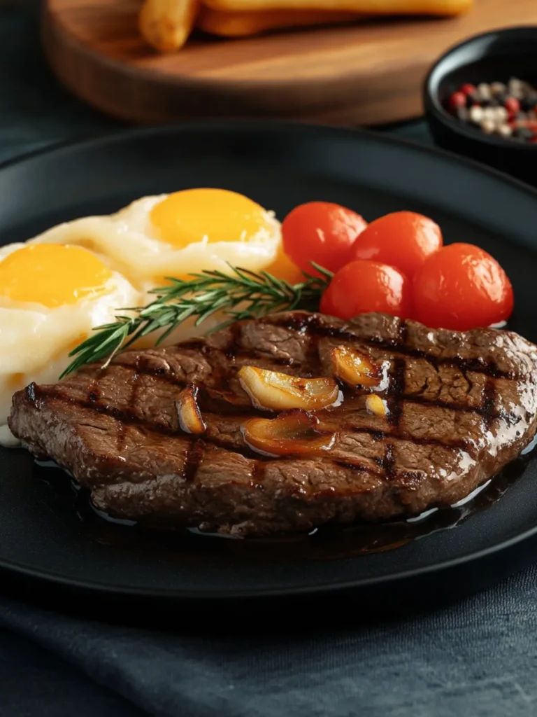 Savor Chilean Lomo a lo Pobre: A Comforting Steak Feast 3 Chilean Lomo a lo Pobre (Poor Man’s Steak)