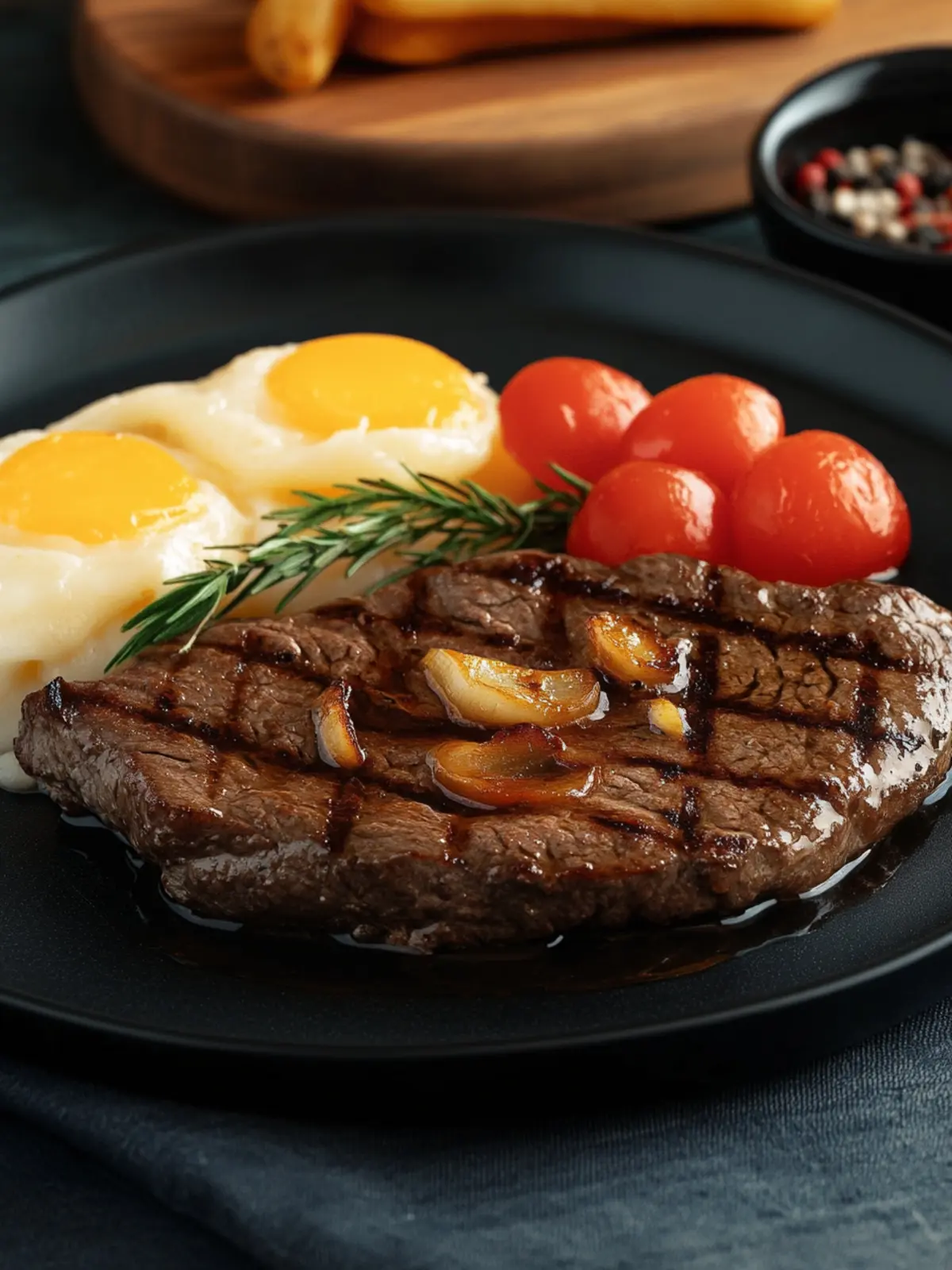 Chilean Lomo a lo Pobre (Poor Man’s Steak)
