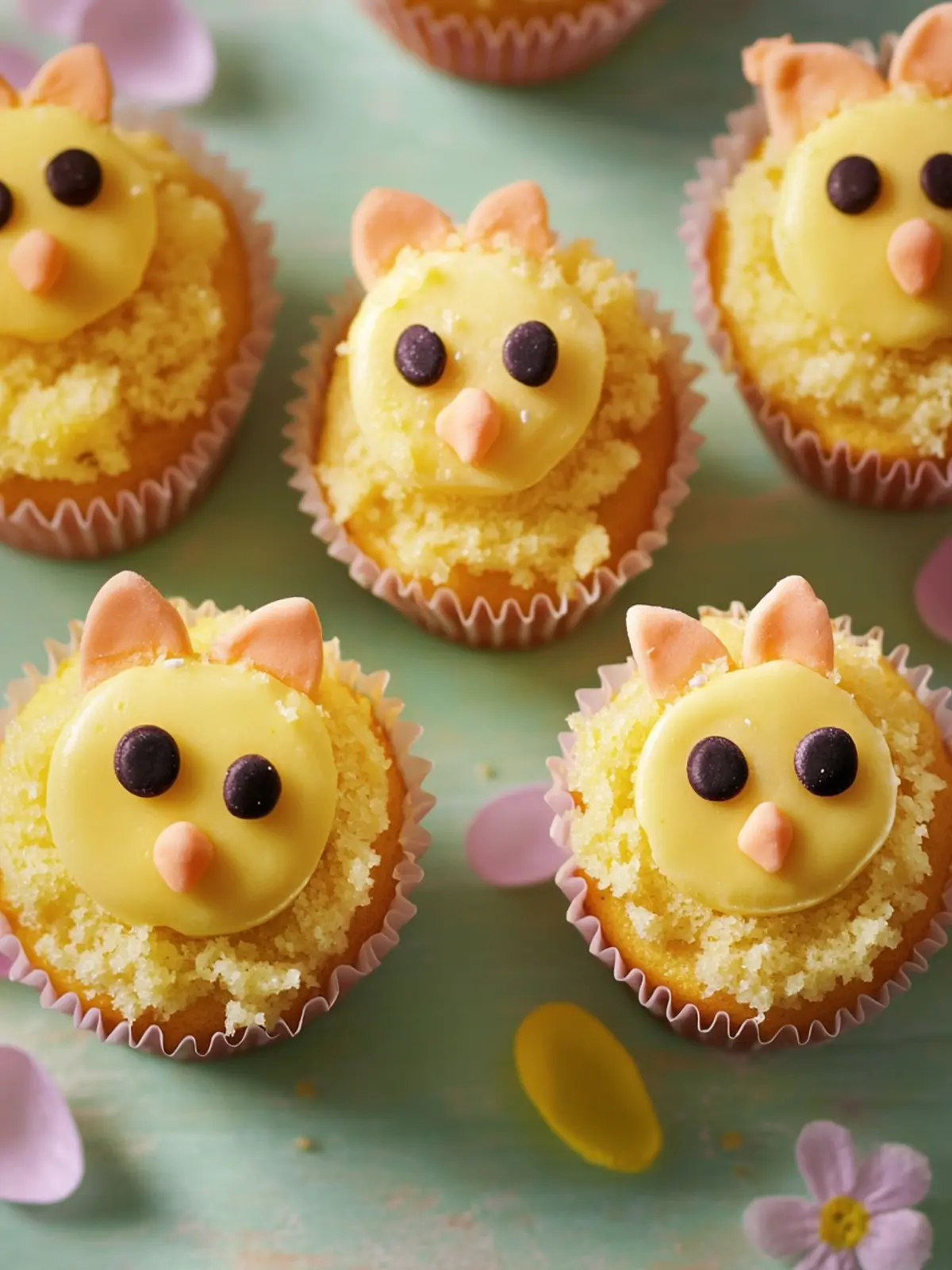 Easter Chick Cupcakes