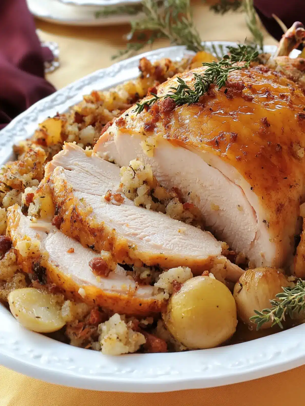 Turkey and Dressing (Roast Turkey with Stuffing)
