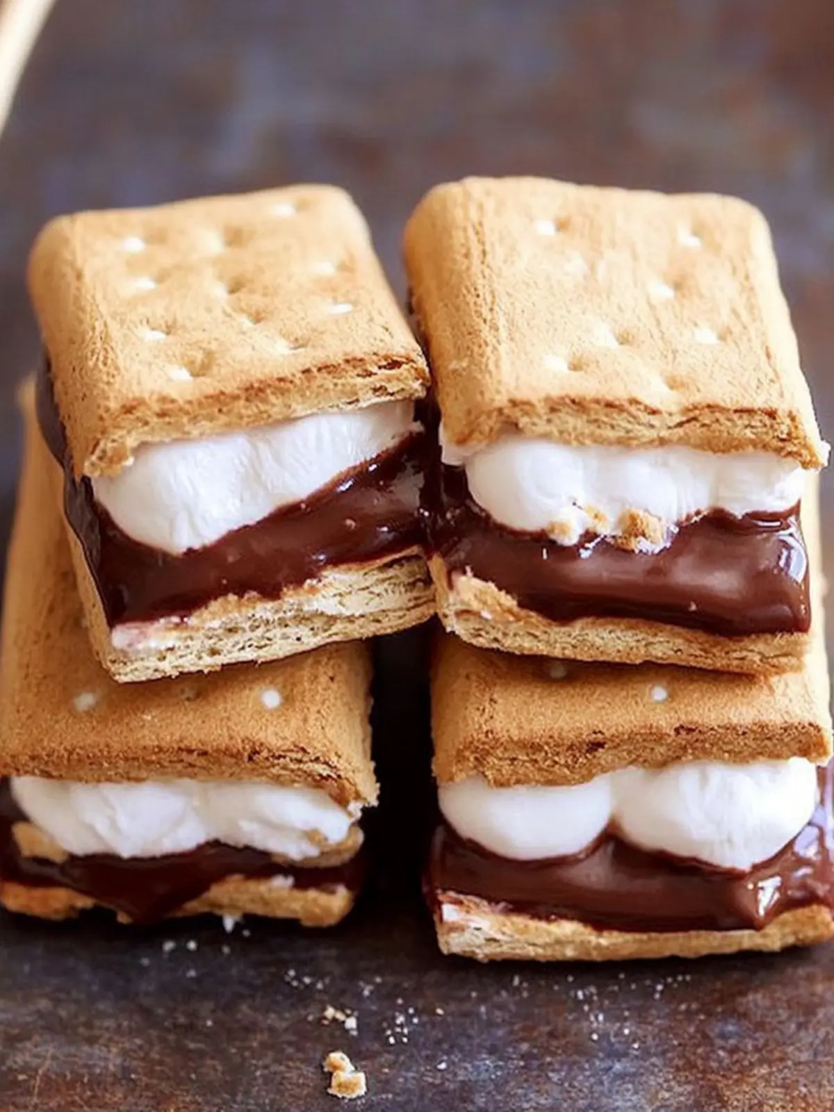 Mini S'mores Made Easy: No-Bake Chocolate Bliss 4 Mini S’mores