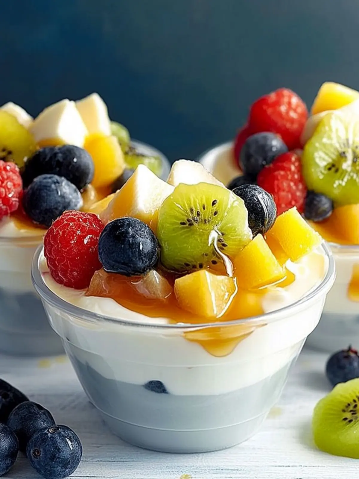 Yogurt & Honey Fruit Cups