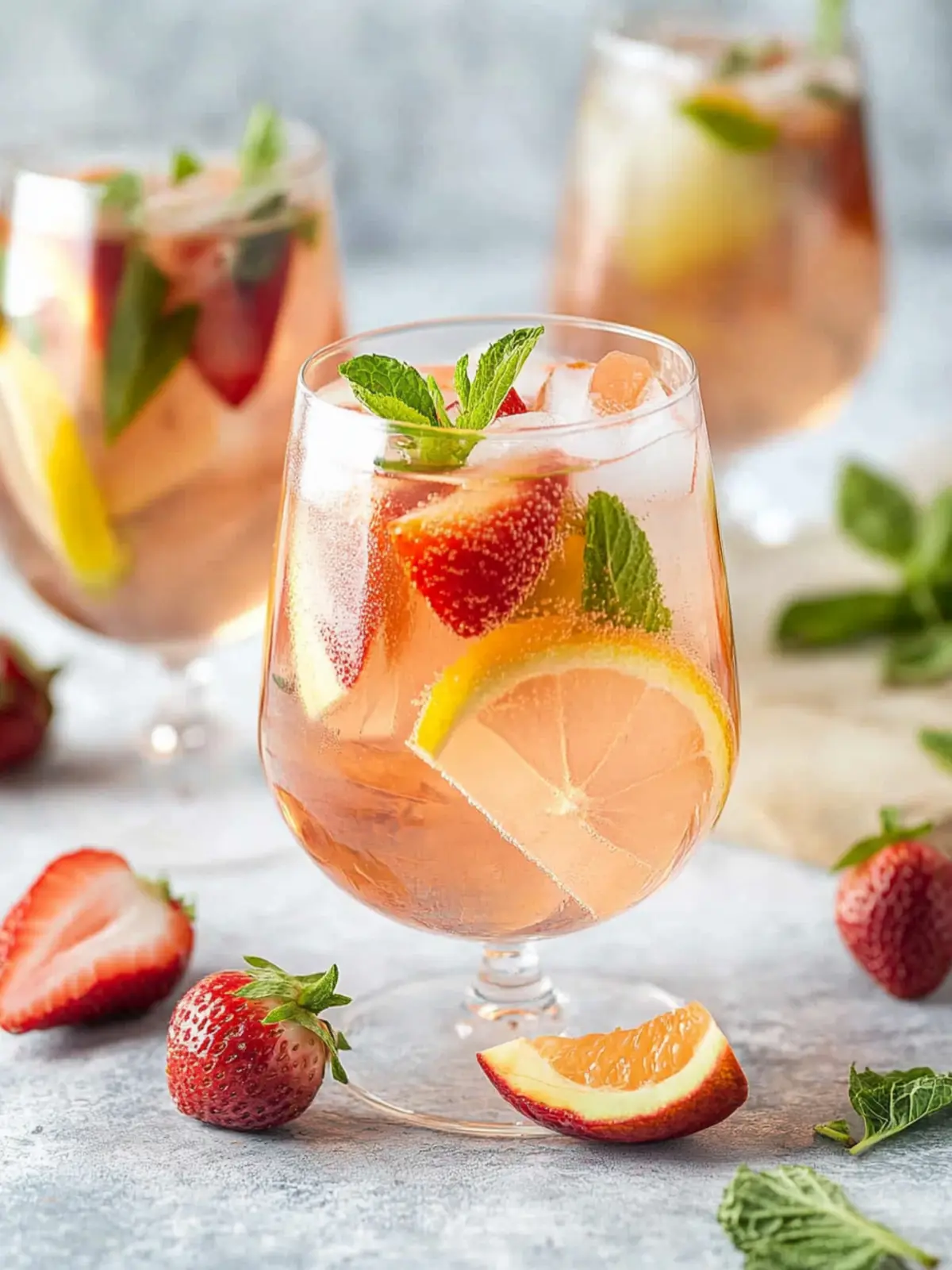 Refresh with Irresistible Rosé Sangria Wine Cocktail Magic 2 Rosé Sangria (wine cocktail)