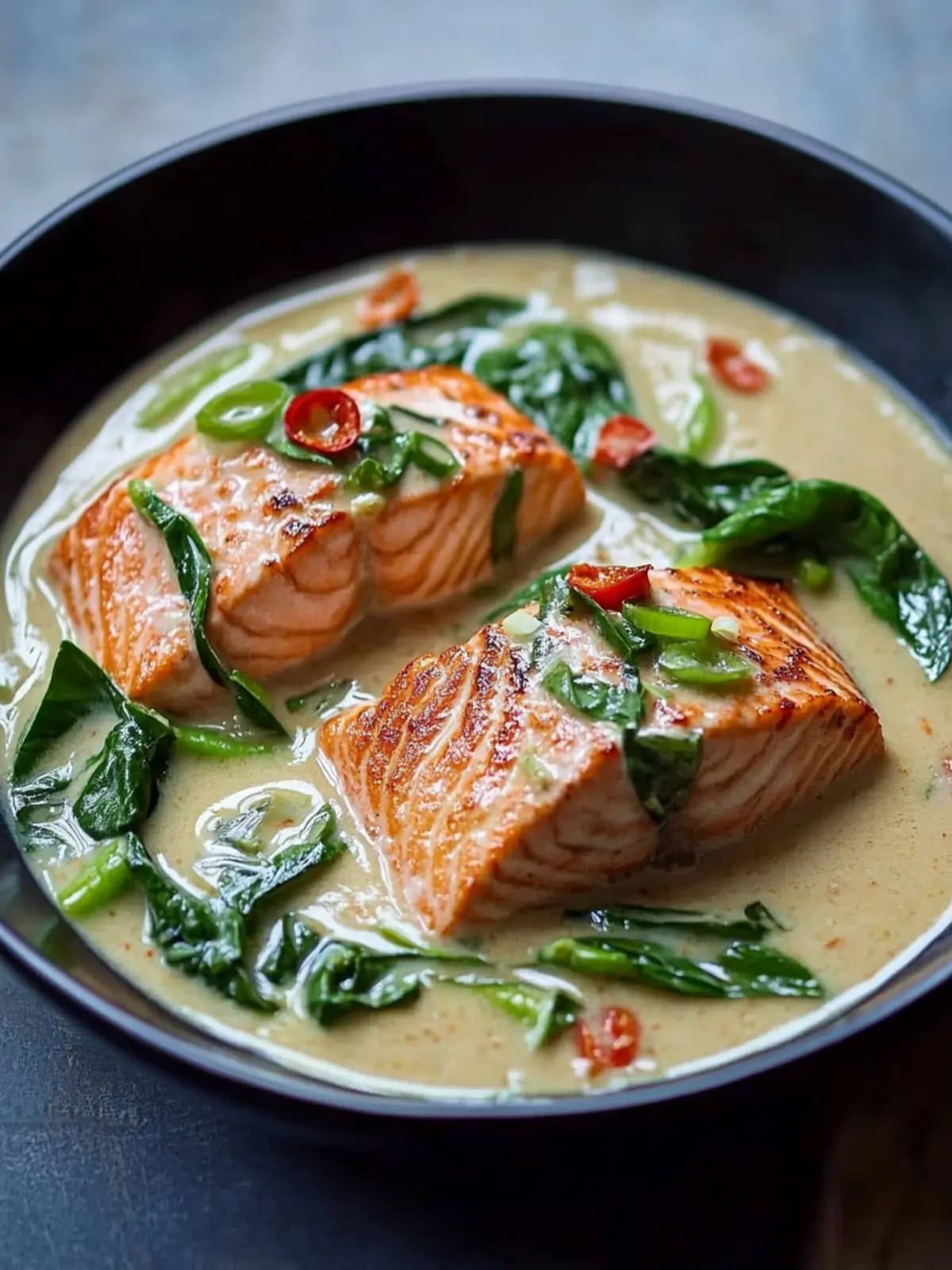 Delicious Ginataang Salmon: Easy Coconut Milk Stew Recipe 3 Ginataang Salmon (Salmon in Coconut Milk)