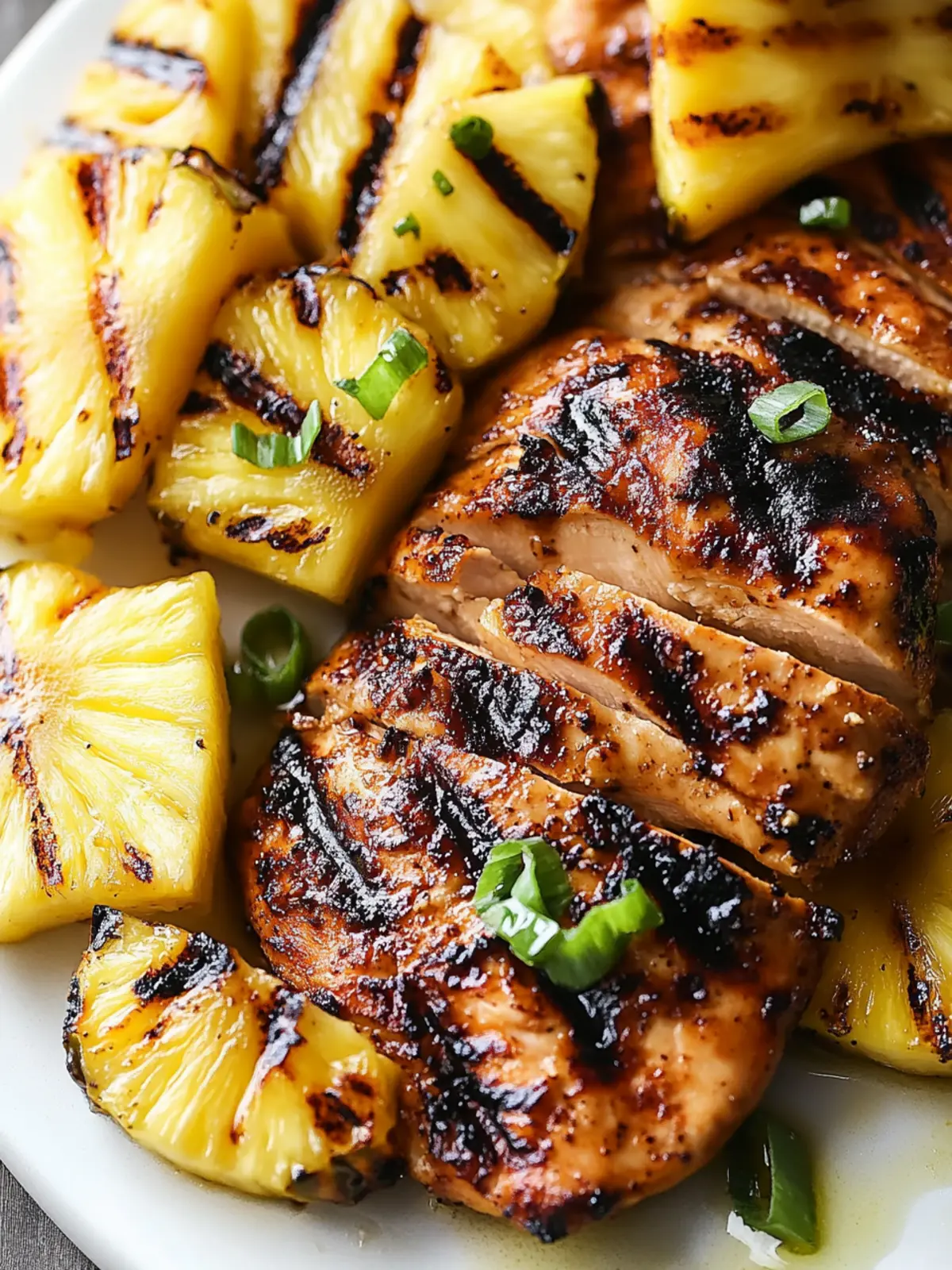 Grilled Pineapple Chicken