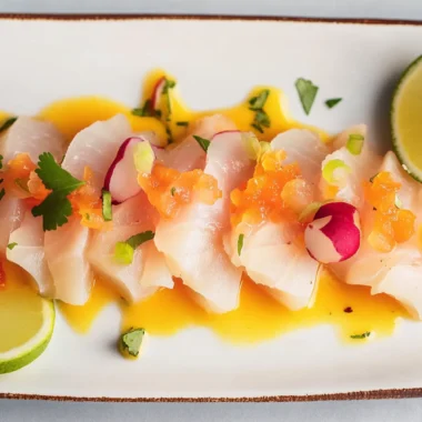 Peruvian Tiradito (Sashimi Style Ceviche)