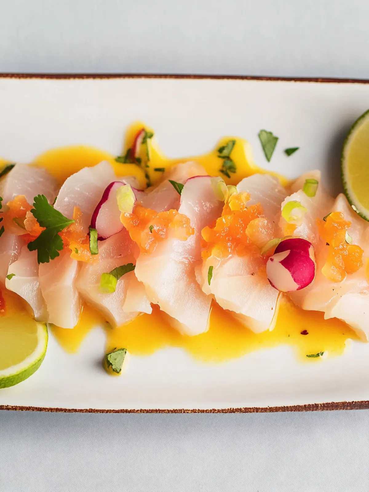 Peruvian Tiradito (Sashimi Style Ceviche)