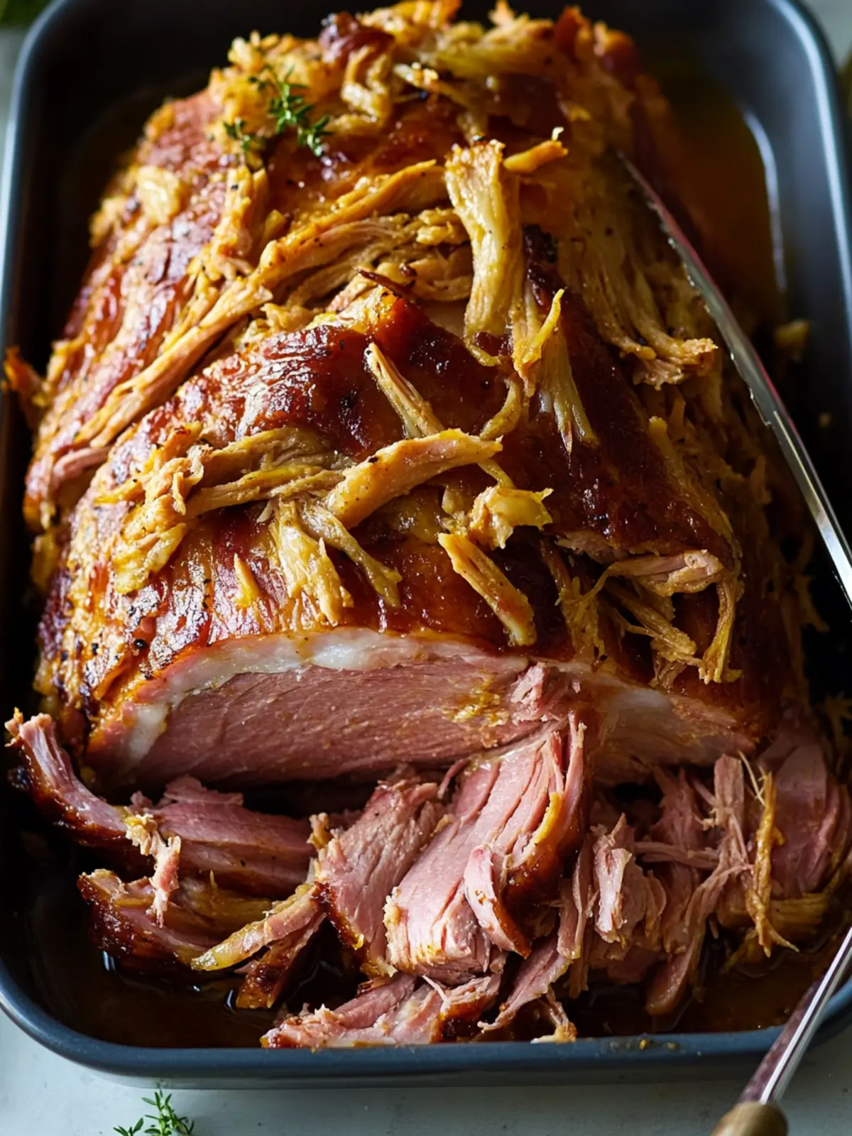 Honey Baked Pulled Ham