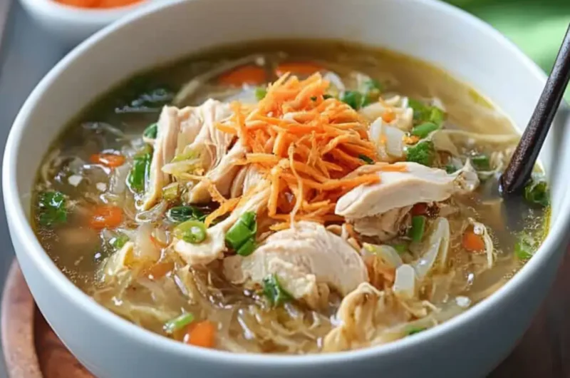 Chicken Sotanghon Soup