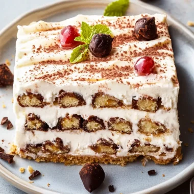 Cannoli Icebox Cake