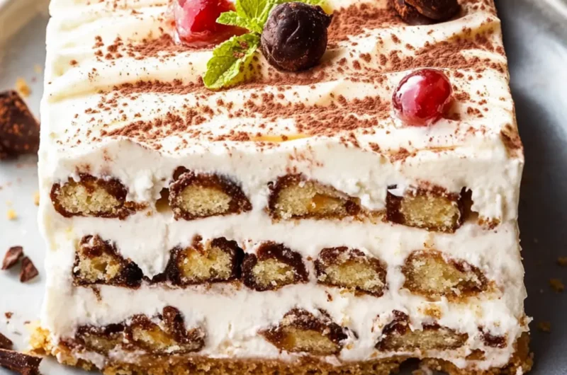 Cannoli Icebox Cake