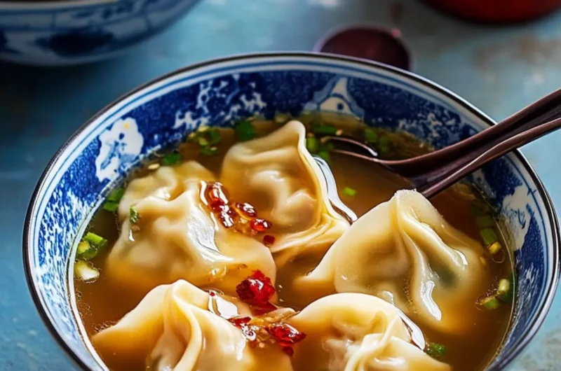 Classic Pork Wonton Soup