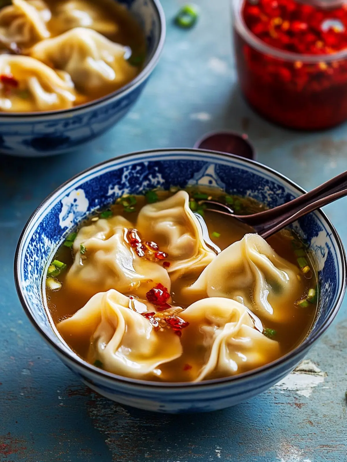 Classic Pork Wonton Soup