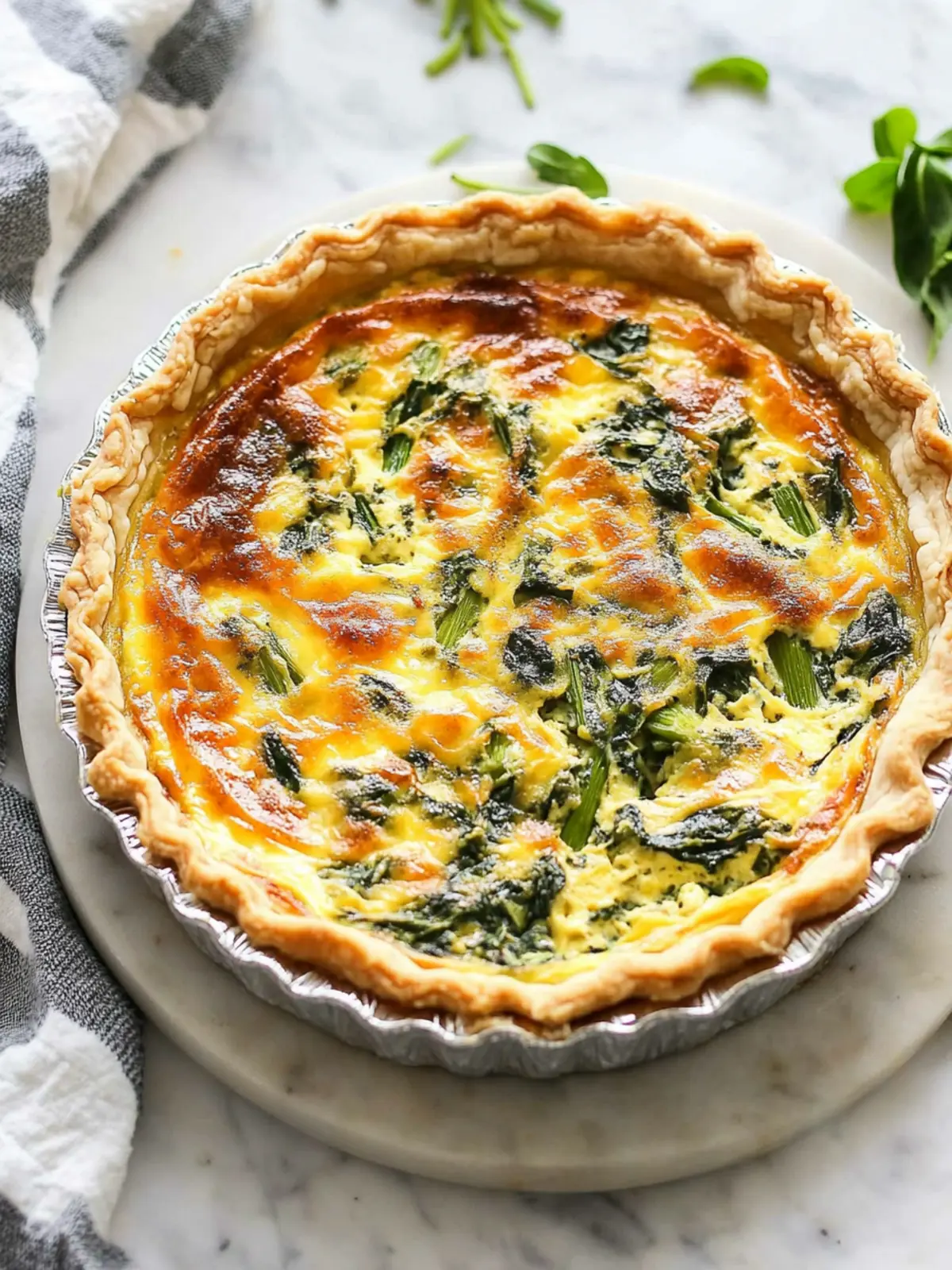 Ultimate Spinach Asparagus Quiche Recipe for Fresh Flavors 2 Spinach Asparagus Quiche Recipe