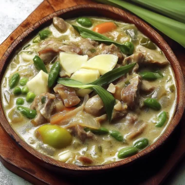 Filipino Bicol Express (Spicy Pork Stew)