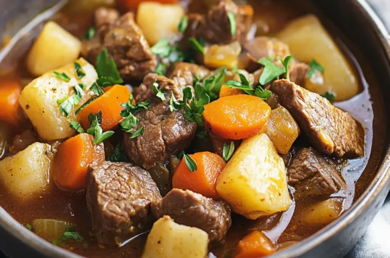 Argentine Carbonada (Beef and Vegetable Stew)
