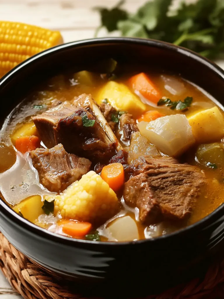Heavenly Colombian Caldo de Costilla: Cozy Beef Rib Soup 2 Colombian Caldo de Costilla (Beef Rib Soup)